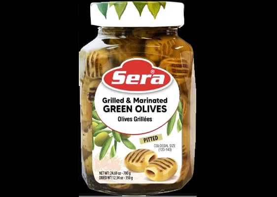 Sera Grilled Green Olives 720ml