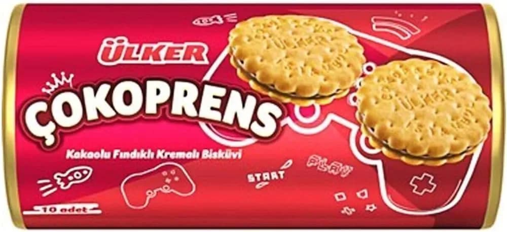 Ulker Cokoprens Biscuits 300g x 12