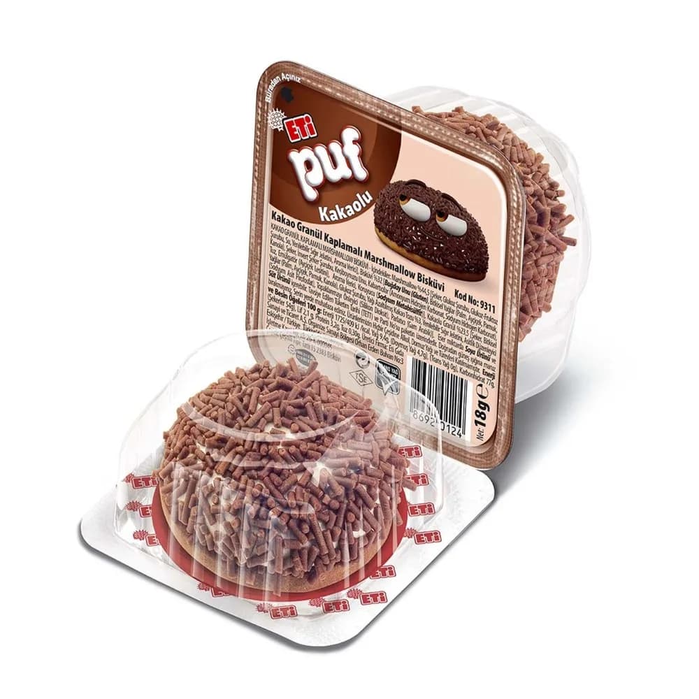 Eti Puf Marshmallow Biscuit 18g