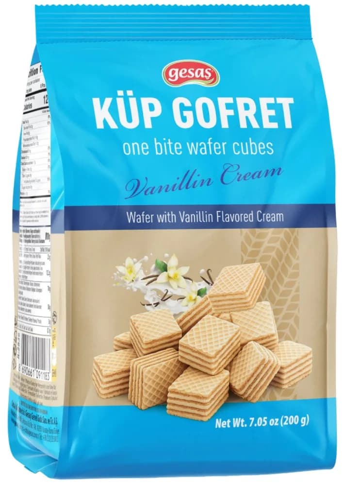 Gesas Vanilla Cream Wafer 200g