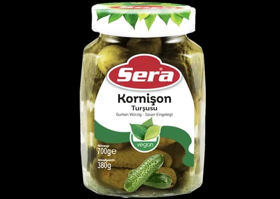 Gherkins in Brine 720gm Sera