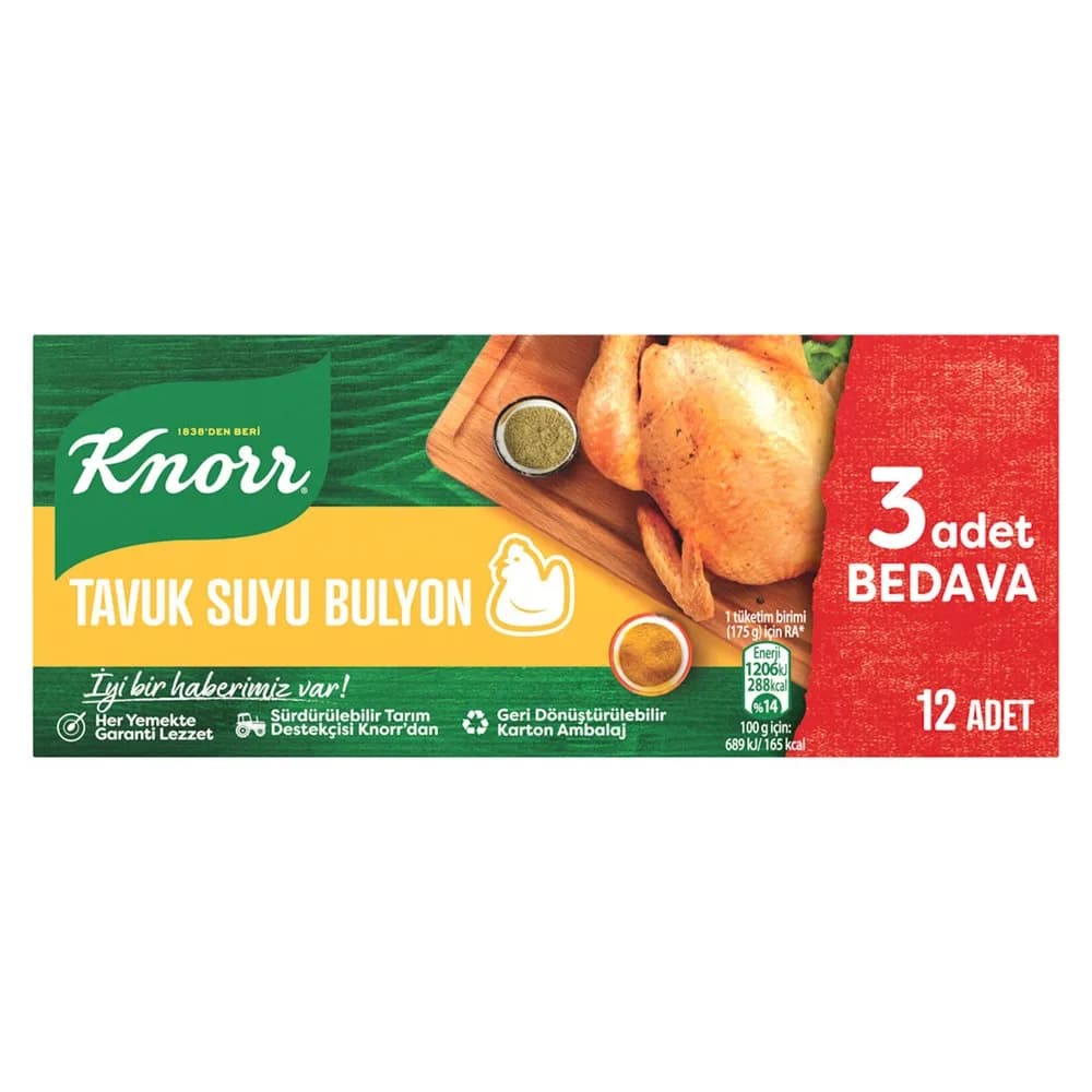 Knorr Chicken Stock 12x5gr
