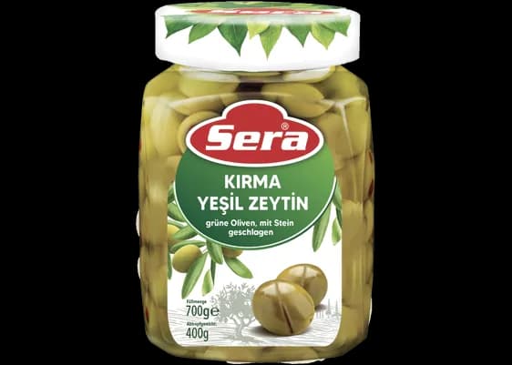 Olives Cracked 720gm Sera