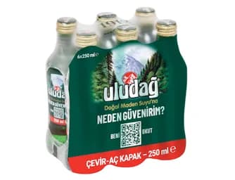 Uludag Mineral Water Sparkling 250ml