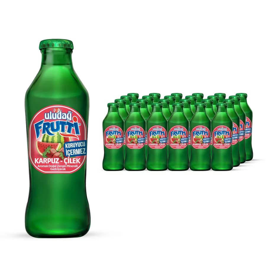 Uludag Strawberry & Watermelon Mineral Water 200ml