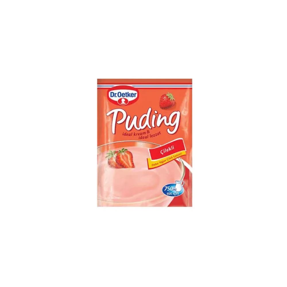 Strawberry Pudding Dr. Oetker