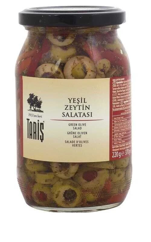 Taris Sliced Green Olive Salad 370gm
