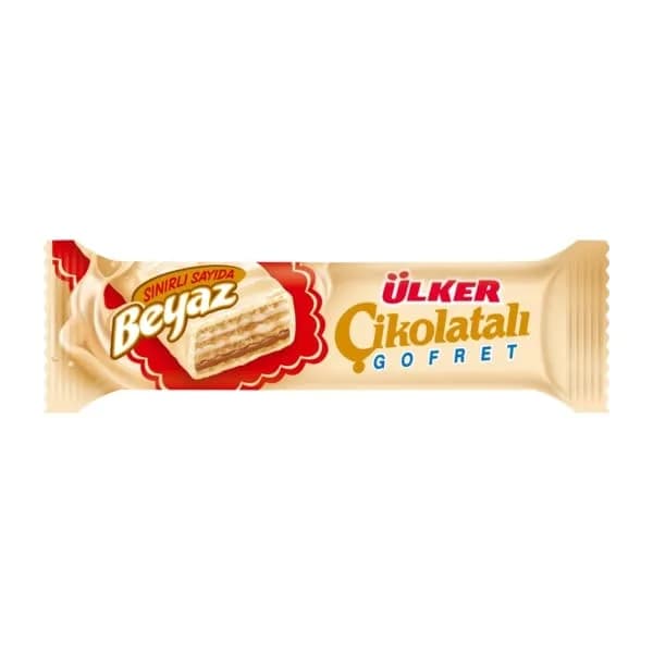 Ulker White Chocolate Wafer 36g