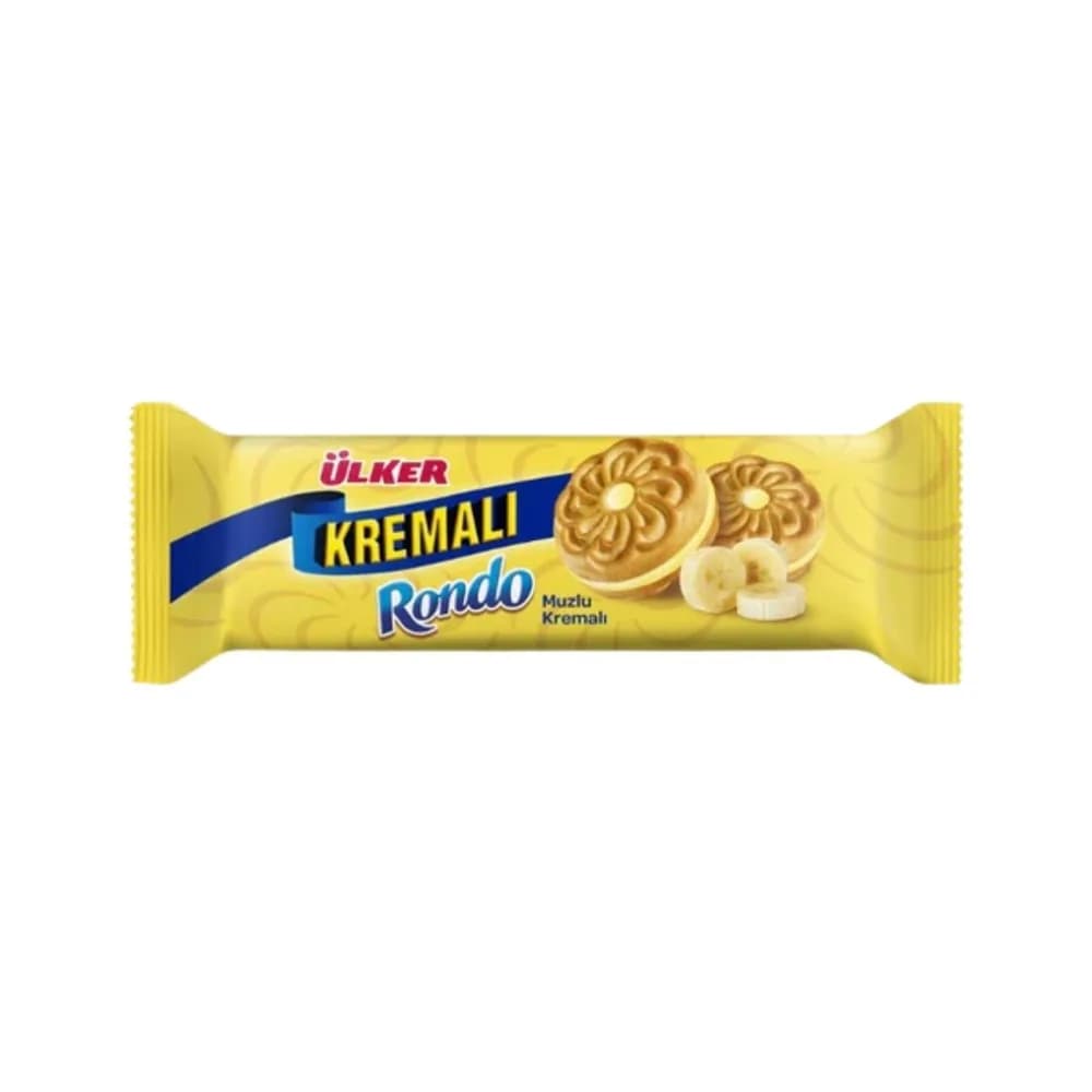 Ulker Rondo Biscuit Banana 76gr